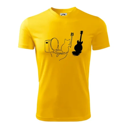 Mačka a gitara WC