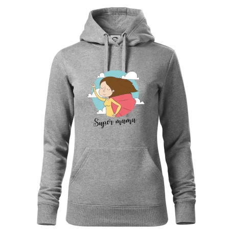 Kreslený obrázok Super mama
