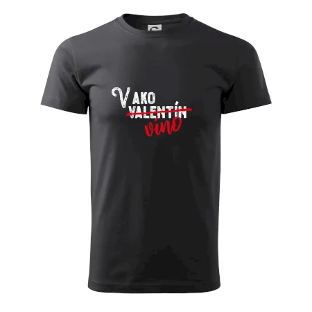 V ako Valentín víno