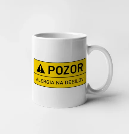Pozor alergia na debilov