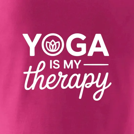 Yoga Is My Therapy nápis