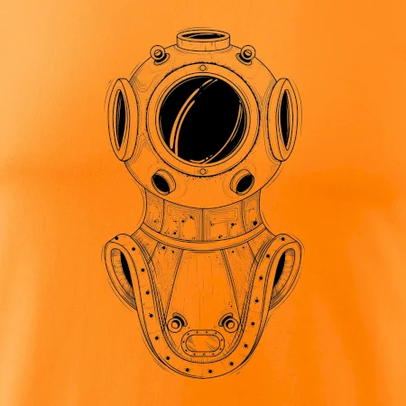 Potápač - helma stará