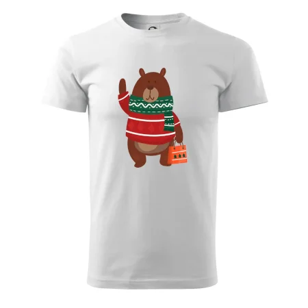 Medveď s darčekom