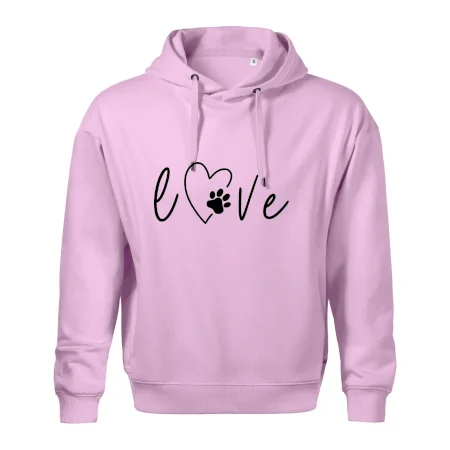 Love nápis zviera