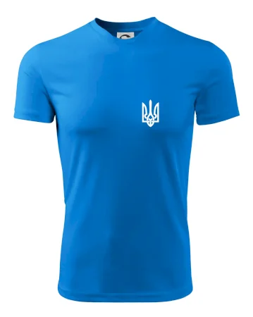 Ukrajina trojzubec prsník
