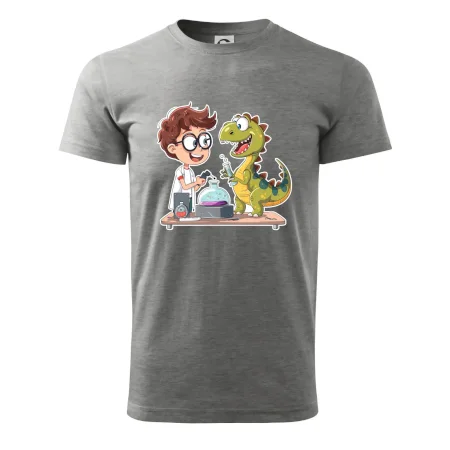 Chemik a dinosaurus - chlapec