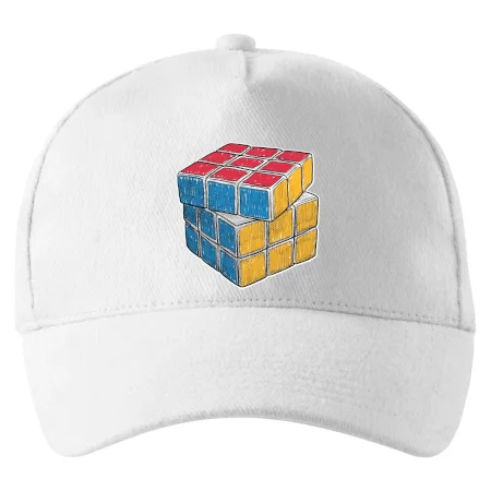 Rubikova kocka kreslená