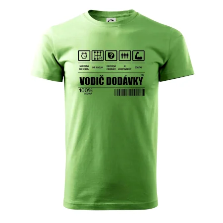 Čiarový kód - Vodič dodávky