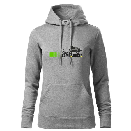 Kombajnista zelená a žltá