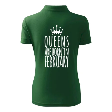 Queens are born in February