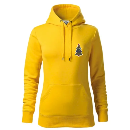 Folklór na prsníku vianočný stromček