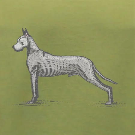 Vintage Great dane