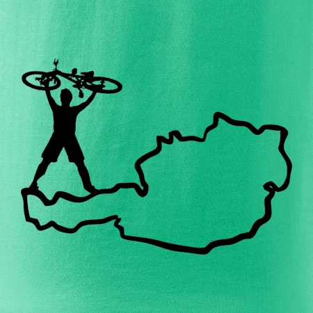 Cyklista - Mapa Rakúska