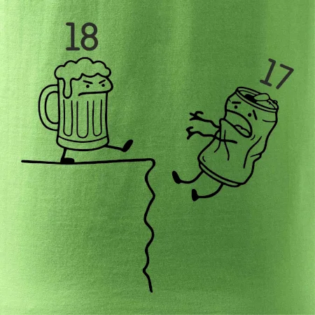 Pivo narodeniny - útes 18 rokov