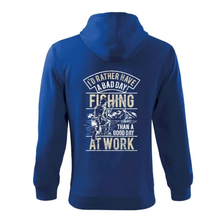 Fishing at work