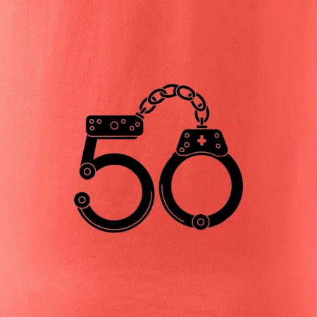Narodeninové tričko pre policajta - putá 50