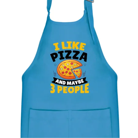 I like pizza and maybe 3 people