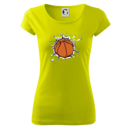 Basketbal lopta v triku