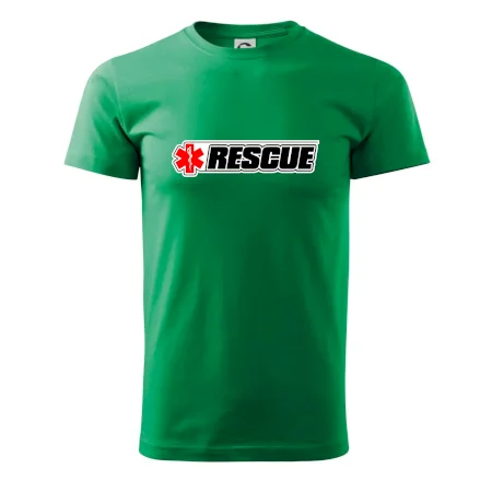 Záchranár rescue kríž červený