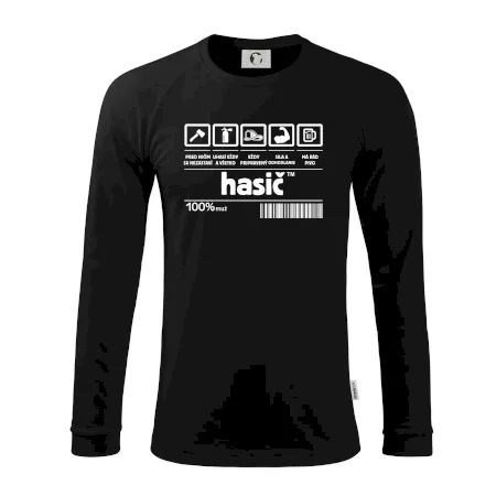 Čiarový kód - Hasič / hasička