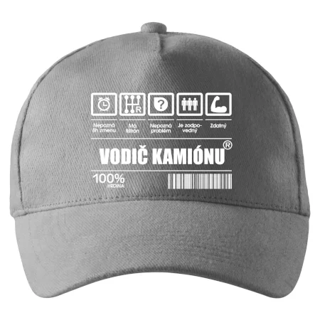 Čiarový kód - Vodič kamiónu