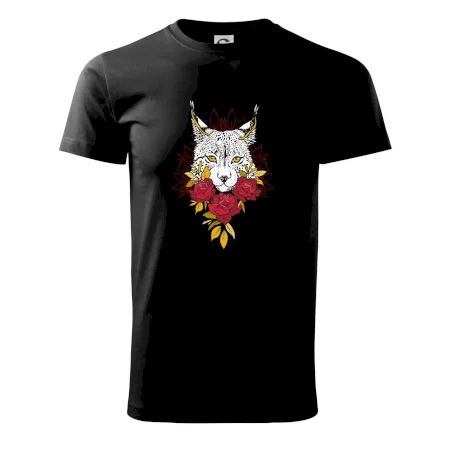 Rys s červenými ružami (Pecka design)