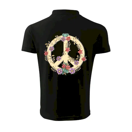 Peace symbol pieskový