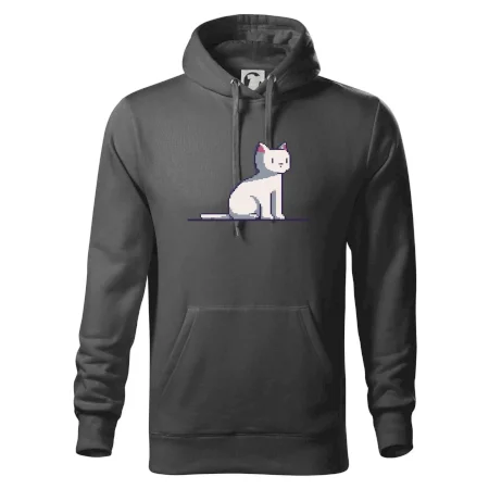 Mačka biela pixel