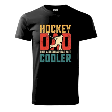 Hockey dad like a regular dad but cooler