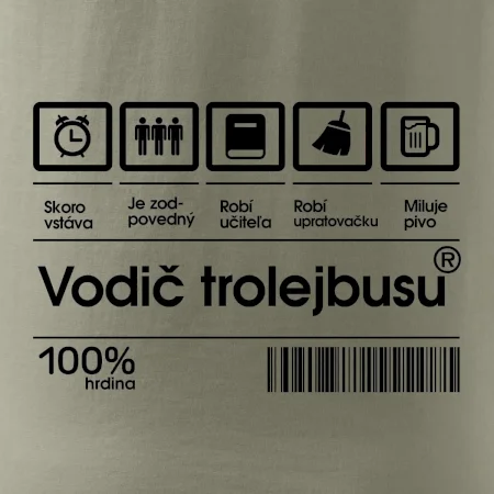 Čiarový kód - Vodič trolejbusu