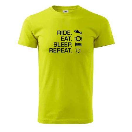 Ride Eat Sleep Repeat Kôň