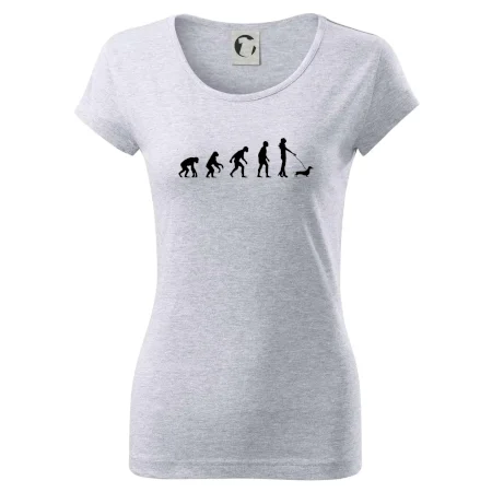 Jazvečík Evolúcia žena