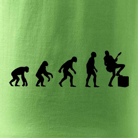 Evolúcia gitarista - noha na kombe
