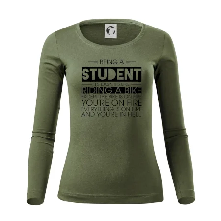 Being a student - bike