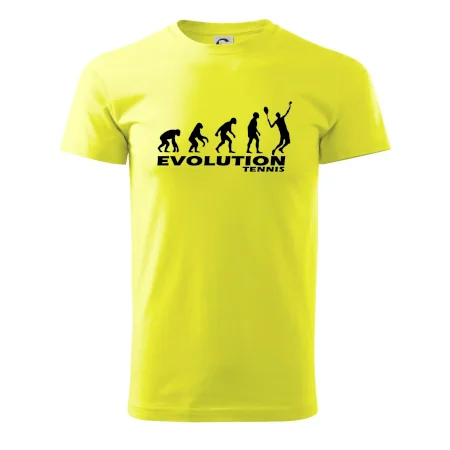 Evolúcia tenis chlapec