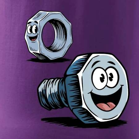 Parové tričko - Skrutka a matka