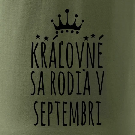 Kráľovné sa rodia v septembri