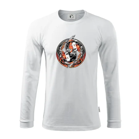 Yin & Yang Koi kapor - oranžový