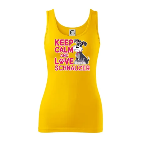 Keep calm and love Schnauzer