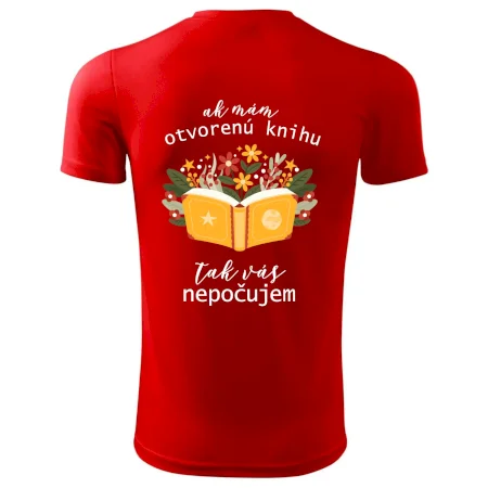 Ak mám otvorenú knihu, tak vás nepočujem