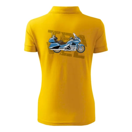 Cestovná motorka Amerika modrá