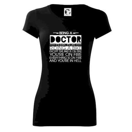 Being a doctor - bike