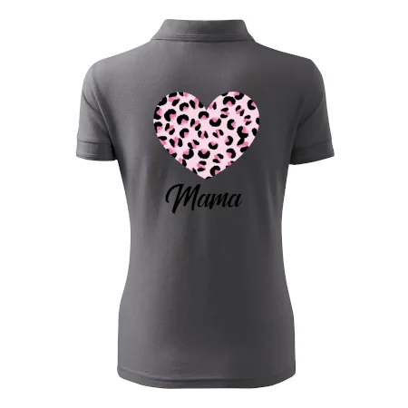 Srdce růžové - mama (Pecka Design)