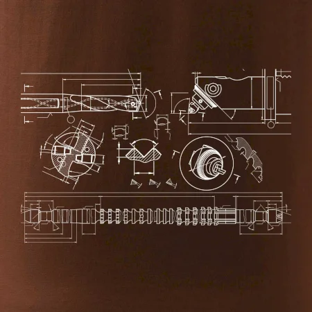 Technické výkresy - vrtáky