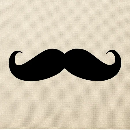 Mustache - fúziky