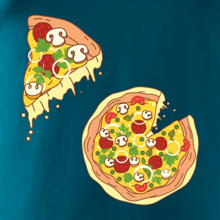 Pizza + Pizza kousek