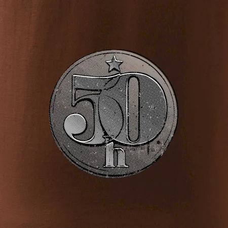 Päťdesiatnik Československý - BEZ NAPÍSU