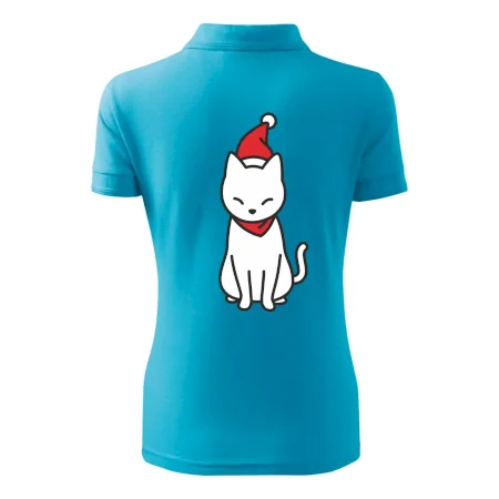 Vianočná mačka sediaca