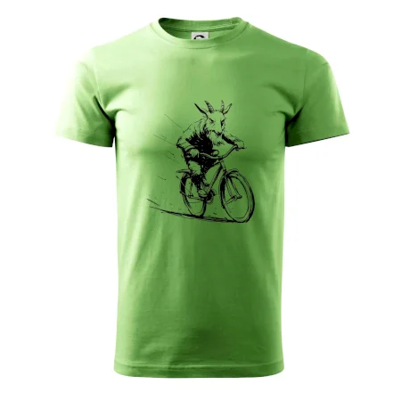 Drsný cap na bicykli