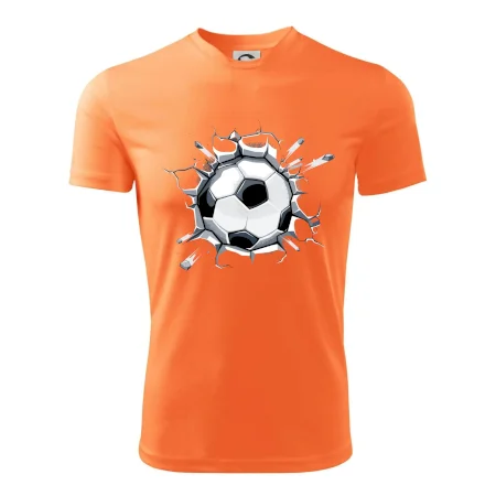 Futbalová lopta v triku